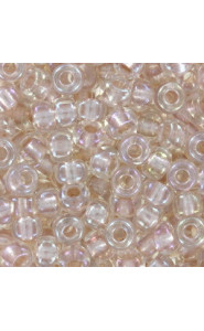 Miyuki rocailles Perlen 6/0 - Pearlized effect crystal blush ab 6-3641